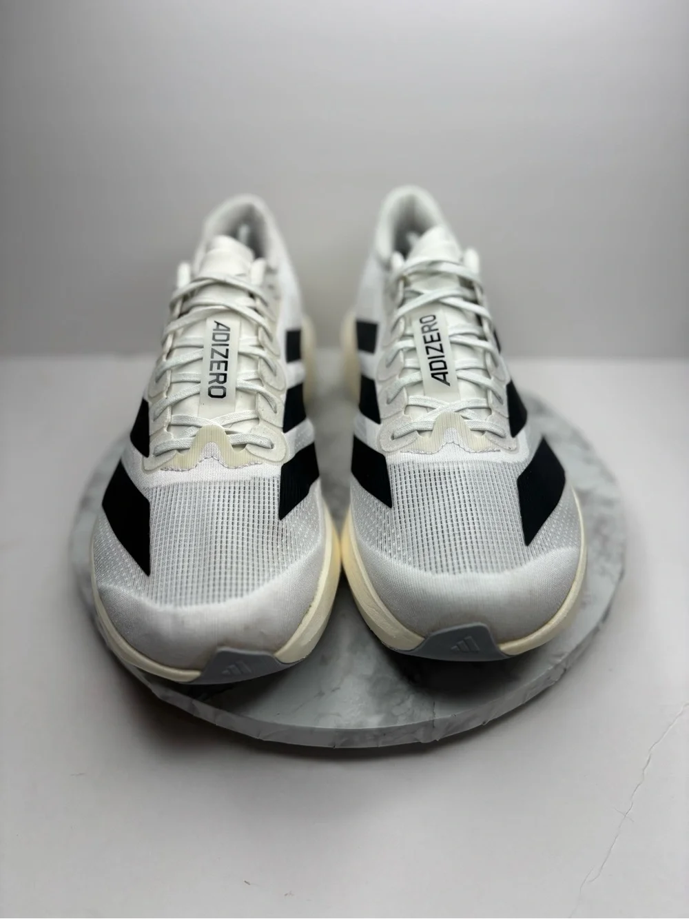 Size 11.5 - adidas Adizero Evo SL White Black
